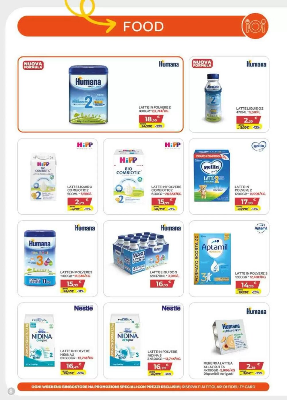 Volantino promozionale Bimbo Store  valide dal 05/03/2026 - Pagina 8.
