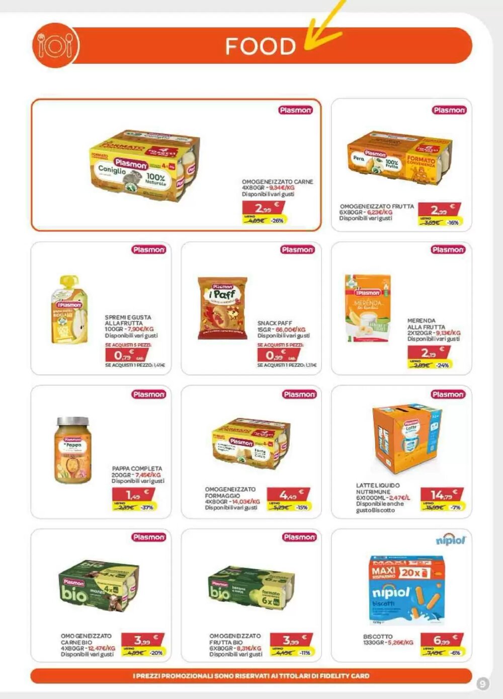 Volantino promozionale Bimbo Store  valide dal 05/03/2026 - Pagina 9.