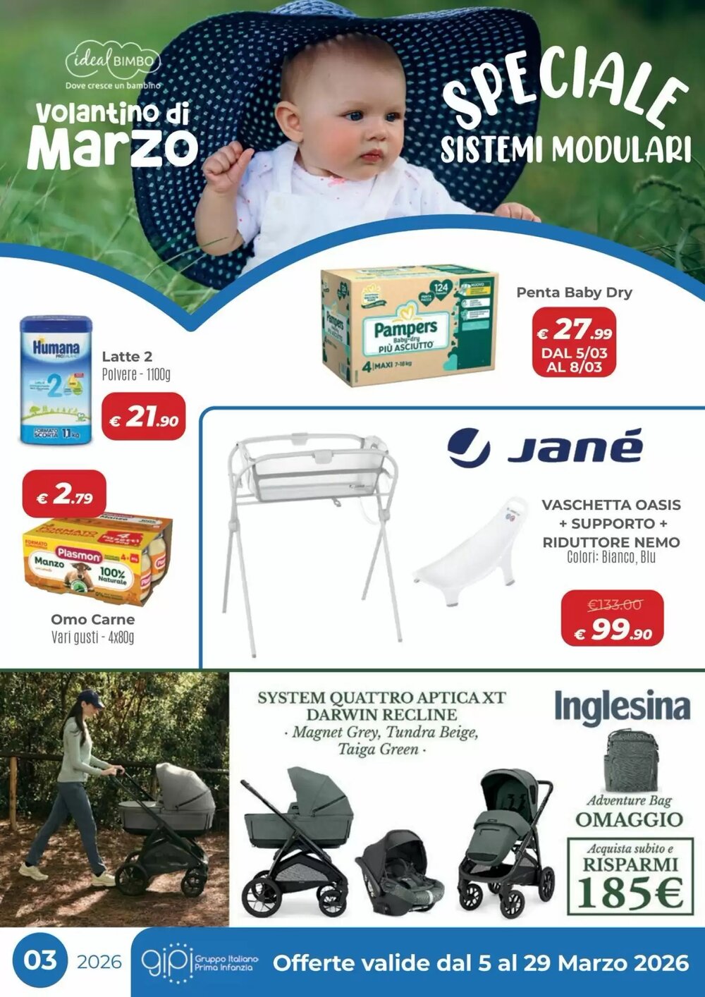 Volantino promozionale Ideal Bimbo  valide dal 05/03/2026 - Pagina 1.