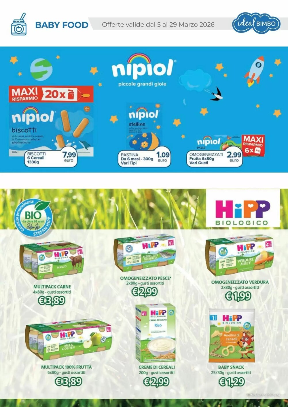 Volantino promozionale Ideal Bimbo  valide dal 05/03/2026 - Pagina 13.