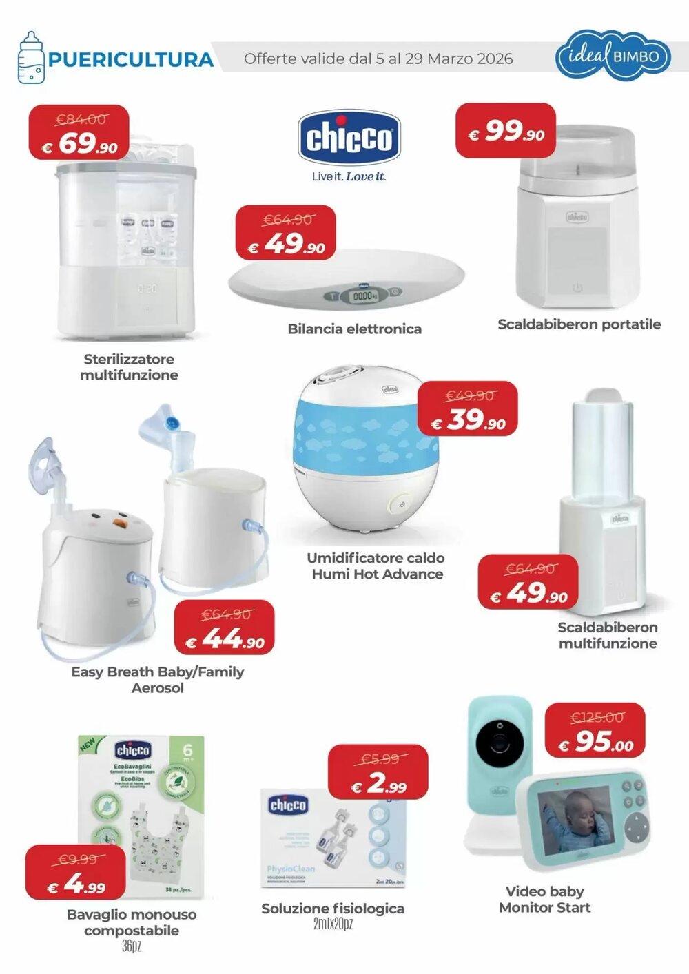 Volantino promozionale Ideal Bimbo  valide dal 05/03/2026 - Pagina 22.