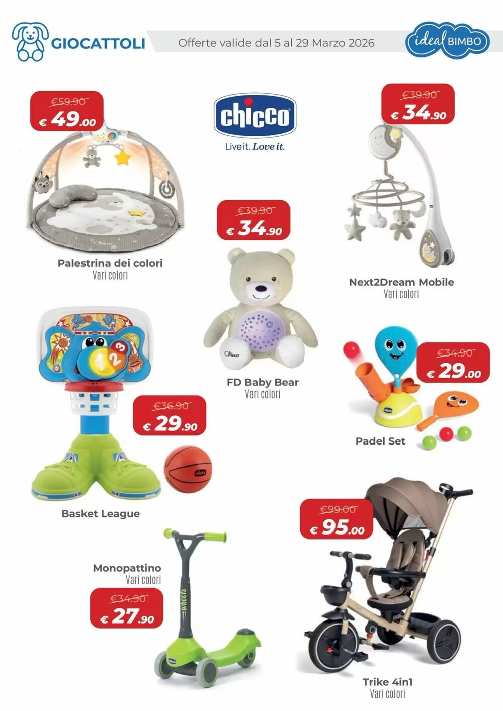 Volantino promozionale Ideal Bimbo  valide dal 05/03/2026 - Pagina 3.