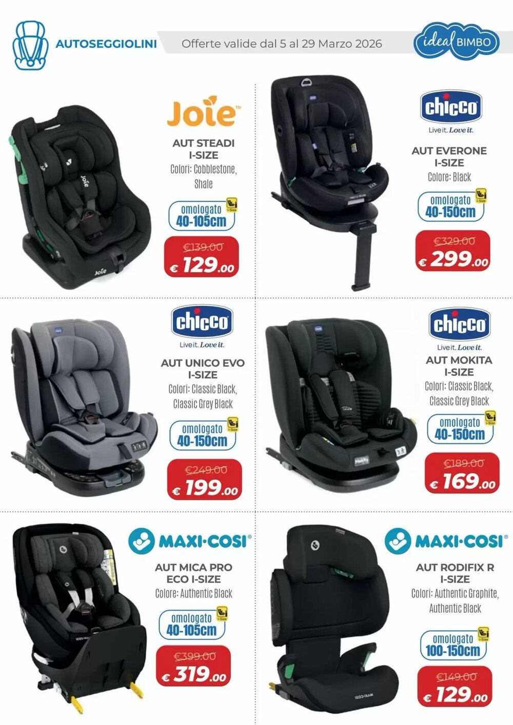 Volantino promozionale Ideal Bimbo  valide dal 05/03/2026 - Pagina 33.