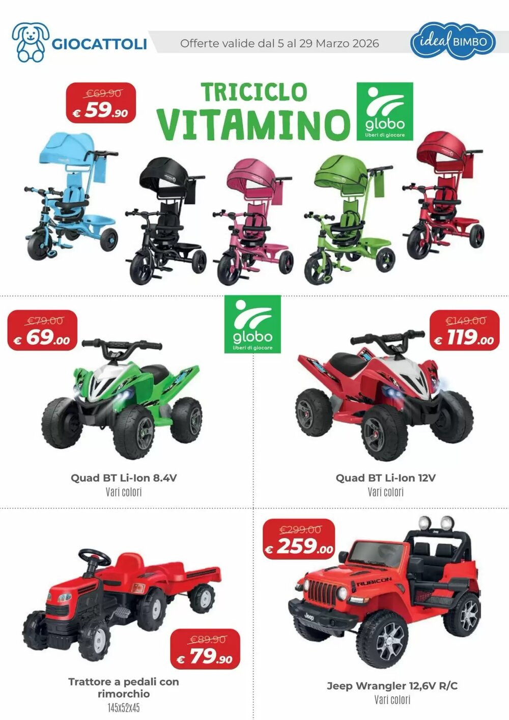 Volantino promozionale Ideal Bimbo  valide dal 05/03/2026 - Pagina 8.