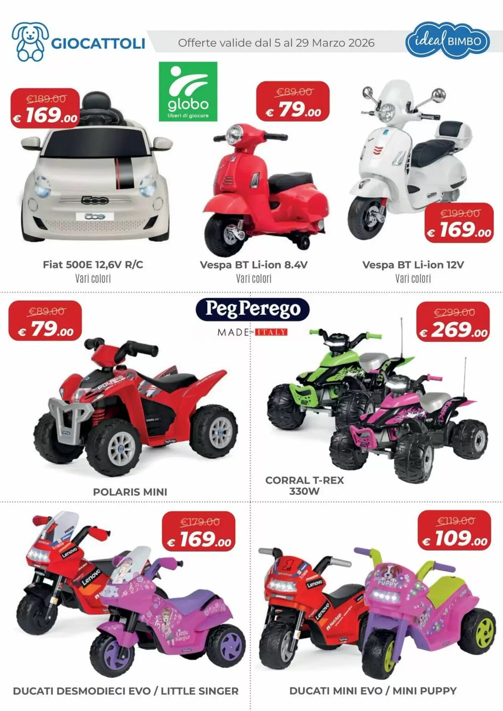 Volantino promozionale Ideal Bimbo  valide dal 05/03/2026 - Pagina 9.