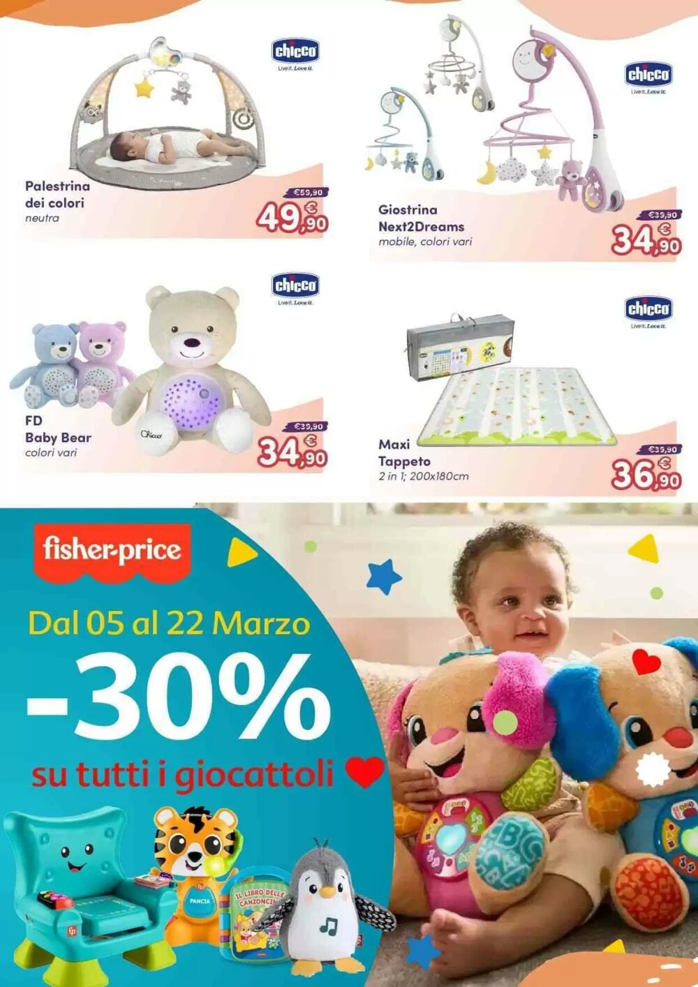 Volantino promozionale B di Bimbi  valide dal 05/03/2026 - Pagina 22.