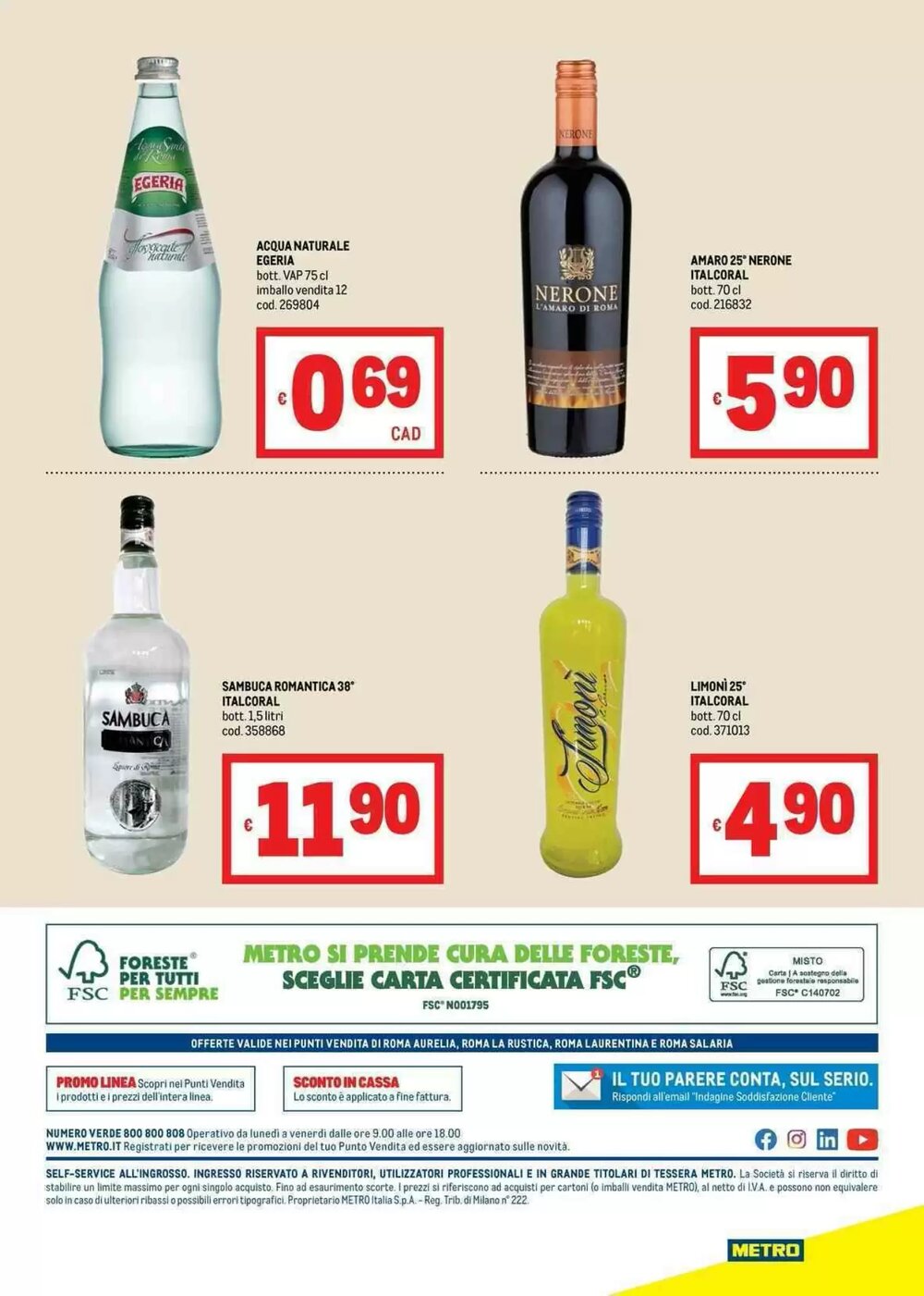 Volantino promozionale Metro  valide dal 05/03/2026 - Pagina 12.