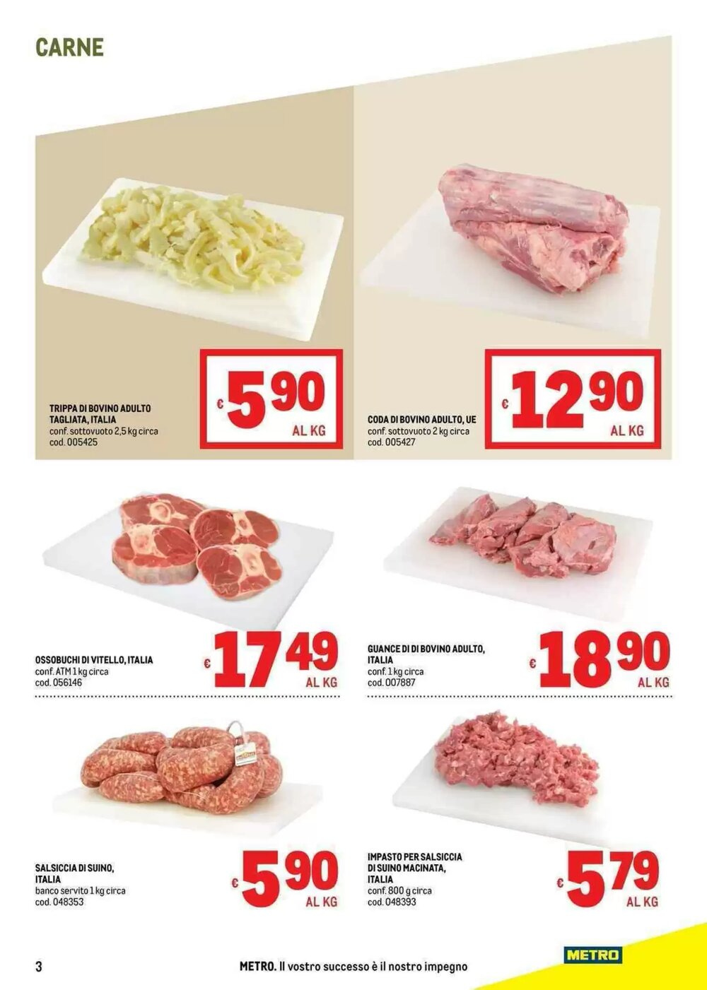 Volantino promozionale Metro  valide dal 05/03/2026 - Pagina 3.