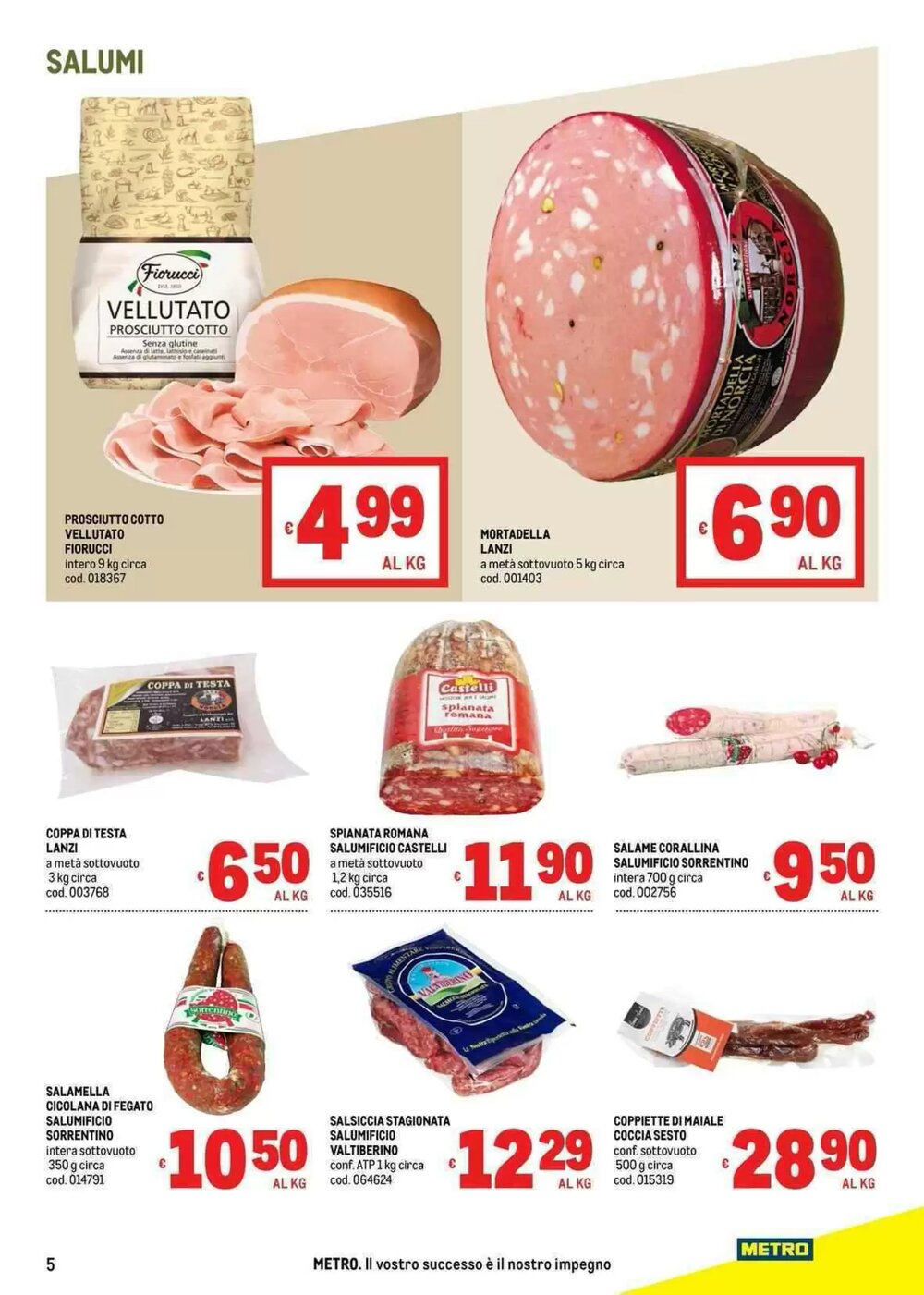 Volantino promozionale Metro  valide dal 05/03/2026 - Pagina 5.