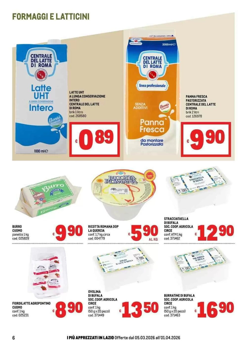 Volantino promozionale Metro  valide dal 05/03/2026 - Pagina 6.