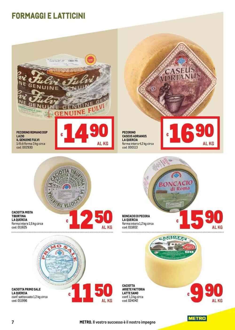 Volantino promozionale Metro  valide dal 05/03/2026 - Pagina 7.