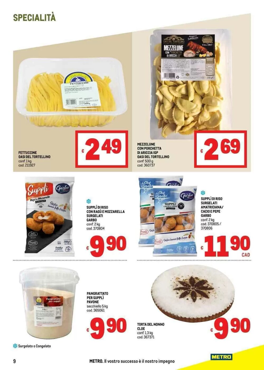 Volantino promozionale Metro  valide dal 05/03/2026 - Pagina 9.