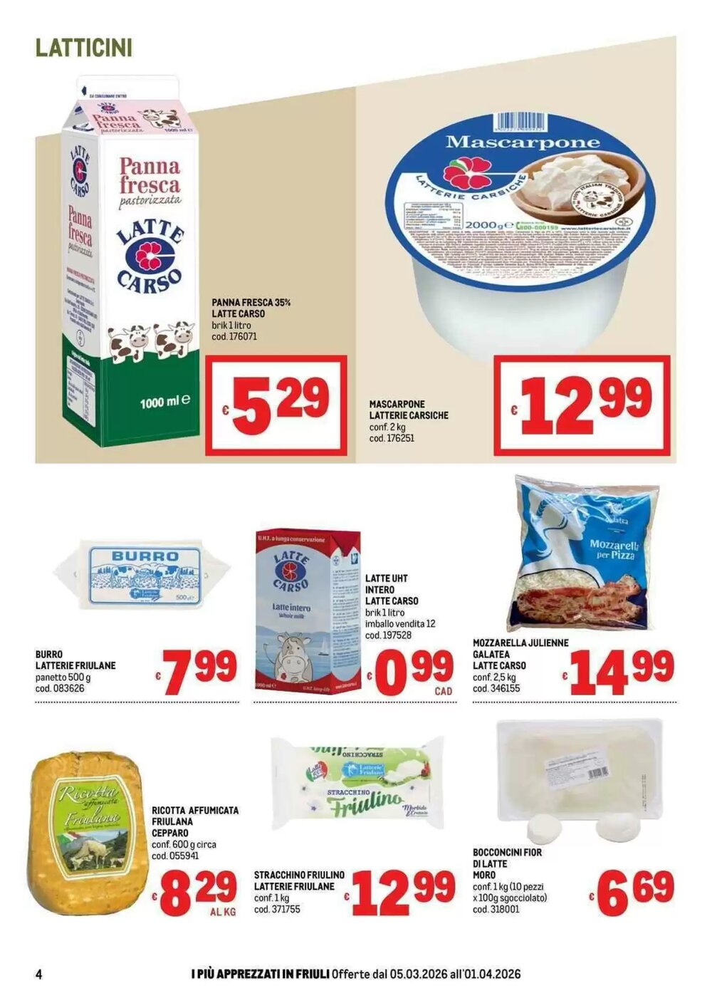 Volantino promozionale Metro  valide dal 05/03/2026 - Pagina 4.