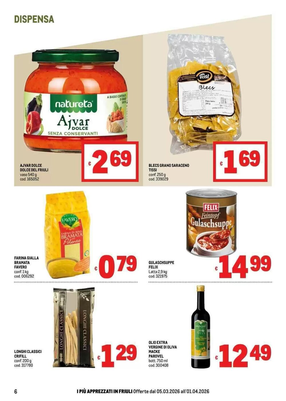 Volantino promozionale Metro  valide dal 05/03/2026 - Pagina 6.