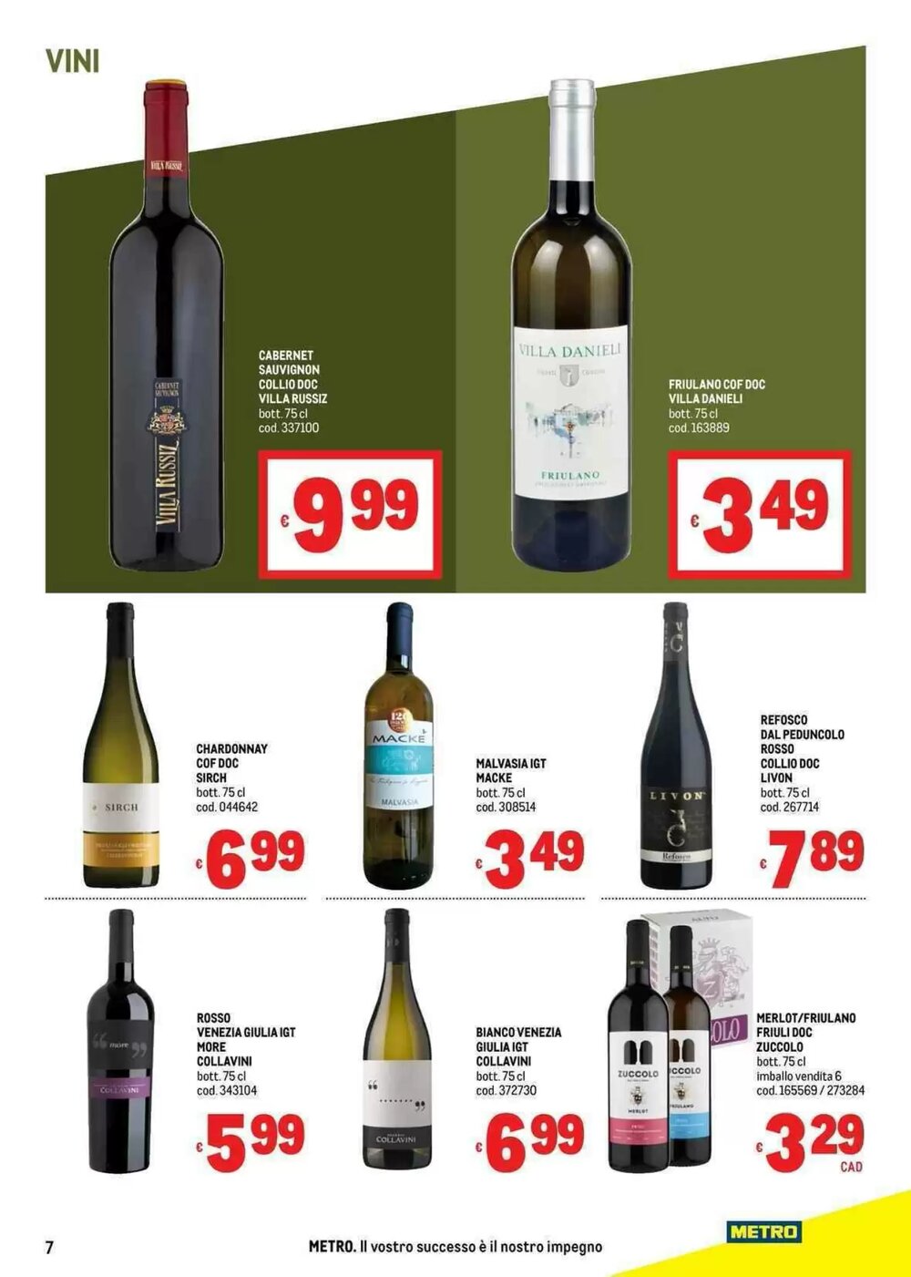 Volantino promozionale Metro  valide dal 05/03/2026 - Pagina 7.