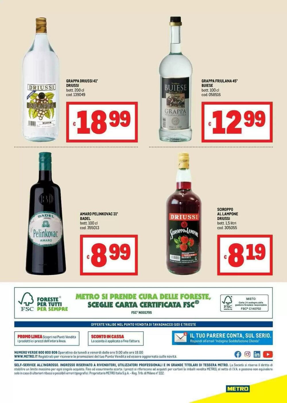 Volantino promozionale Metro  valide dal 05/03/2026 - Pagina 8.