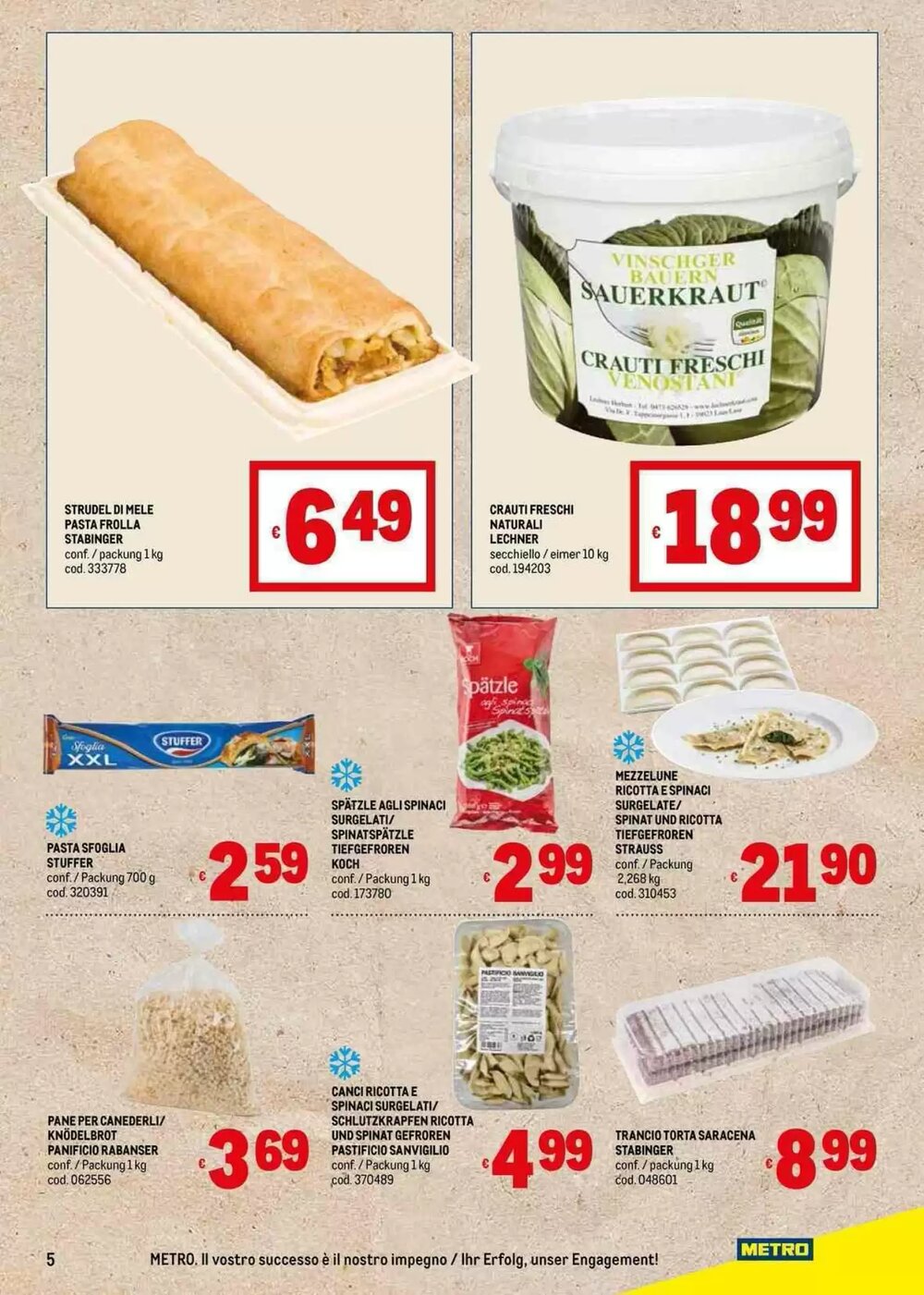 Volantino promozionale Metro  valide dal 05/03/2026 - Pagina 5.