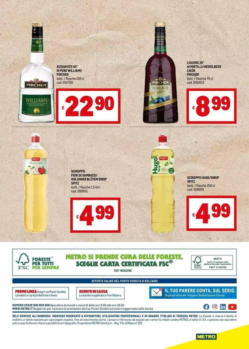 Volantino promozionale Metro  valide dal 05/03/2026 - Pagina 8.