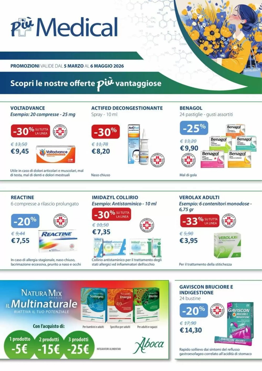 Volantino promozionale PiùMe  valide dal 05/03/2026 - Pagina 1.