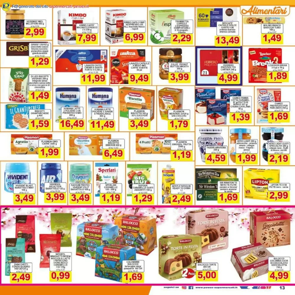 Volantino promozionale Pewex  valide dal 06/03/2026 - Pagina 13.