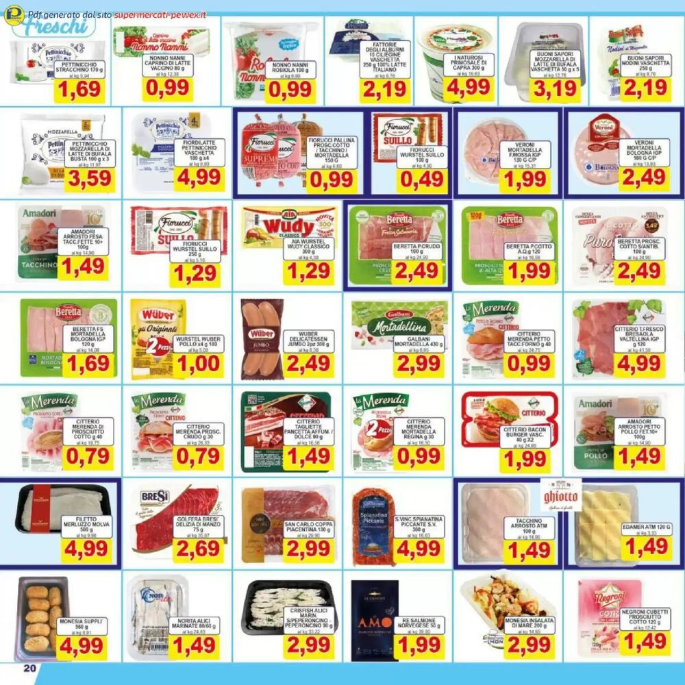 Volantino promozionale Pewex  valide dal 06/03/2026 - Pagina 20.