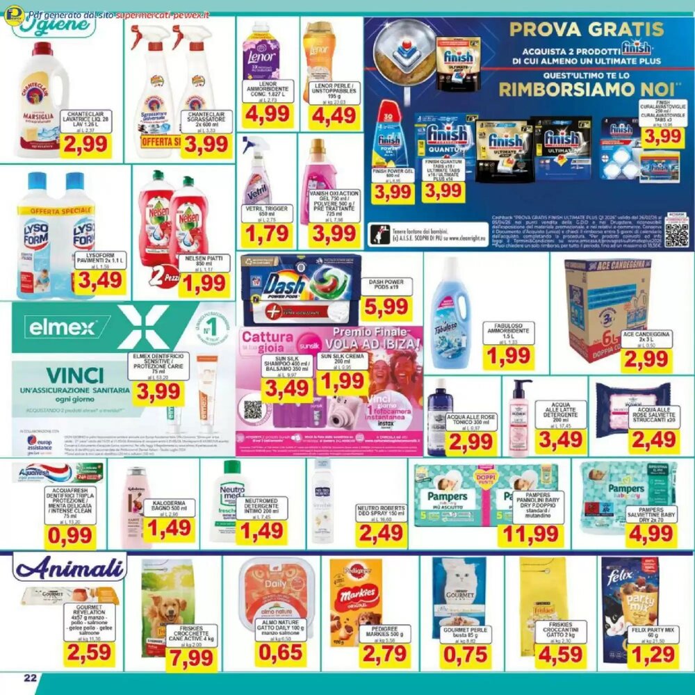 Volantino promozionale Pewex  valide dal 06/03/2026 - Pagina 22.