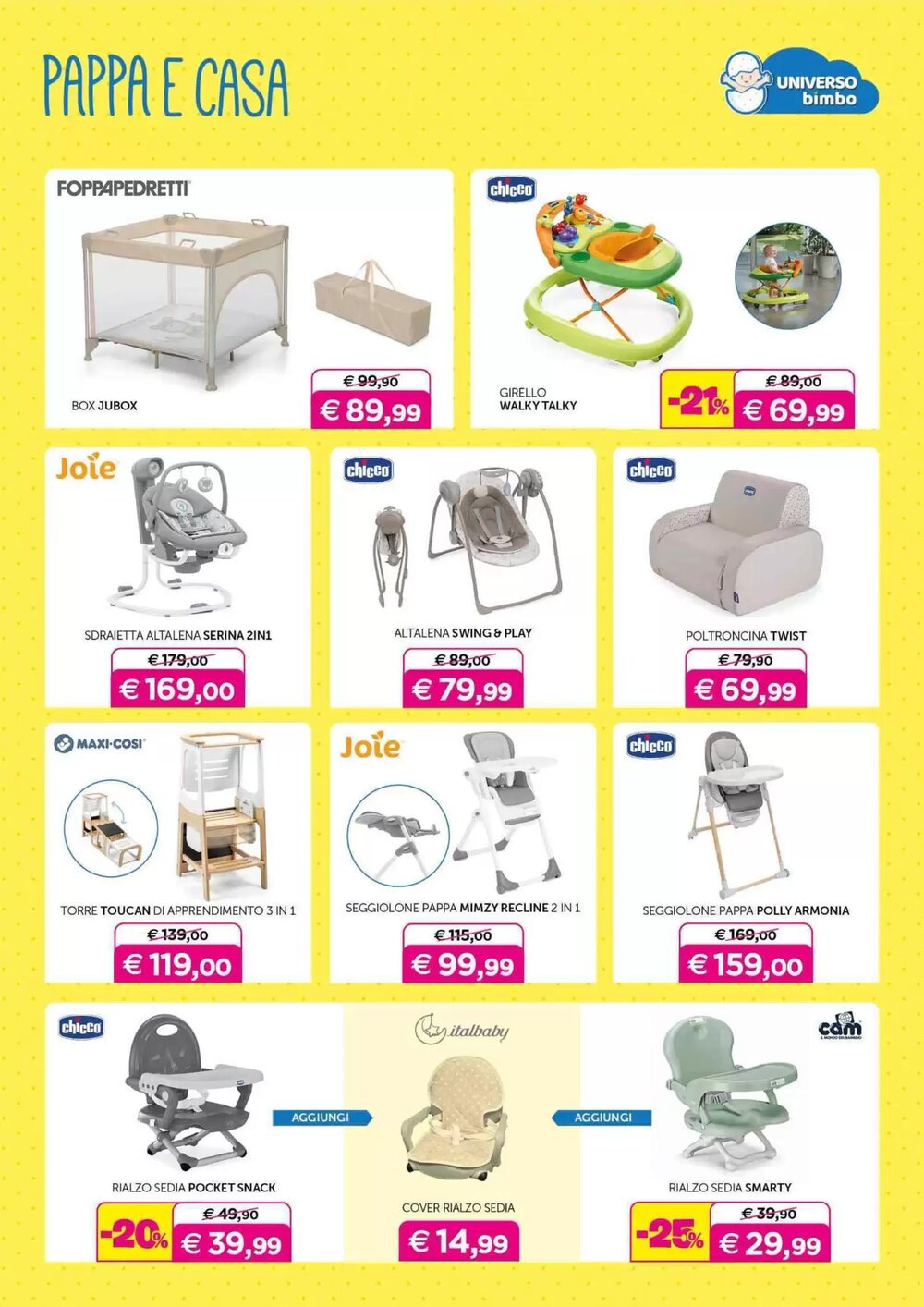 Volantino promozionale Universo Bimbo  valide dal 06/03/2026 - Pagina 11.