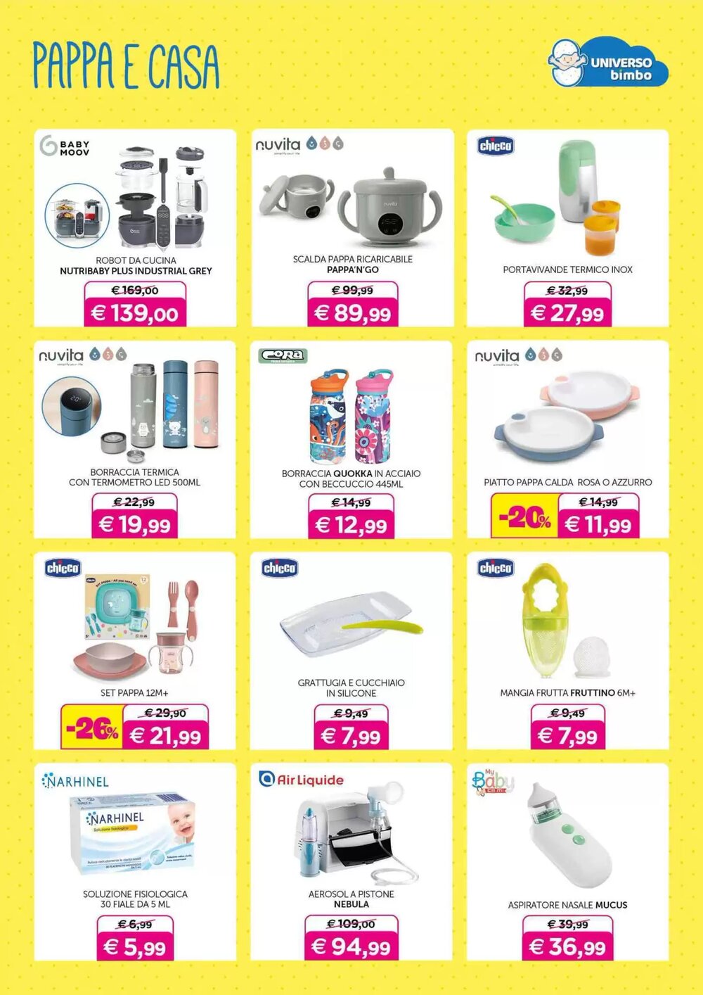 Volantino promozionale Universo Bimbo  valide dal 06/03/2026 - Pagina 12.