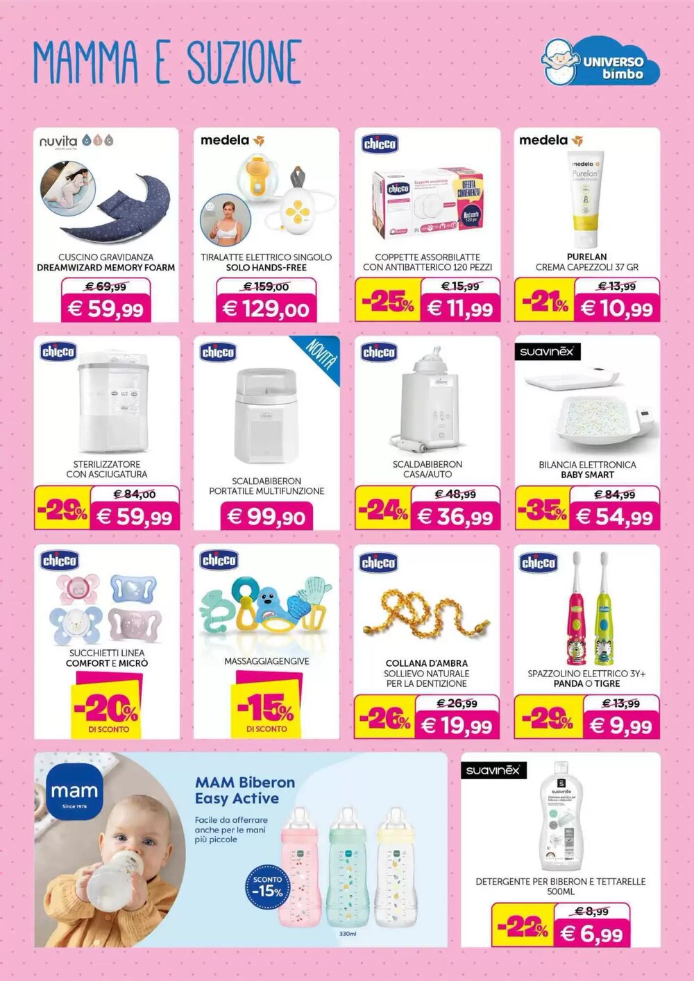 Volantino promozionale Universo Bimbo  valide dal 06/03/2026 - Pagina 13.