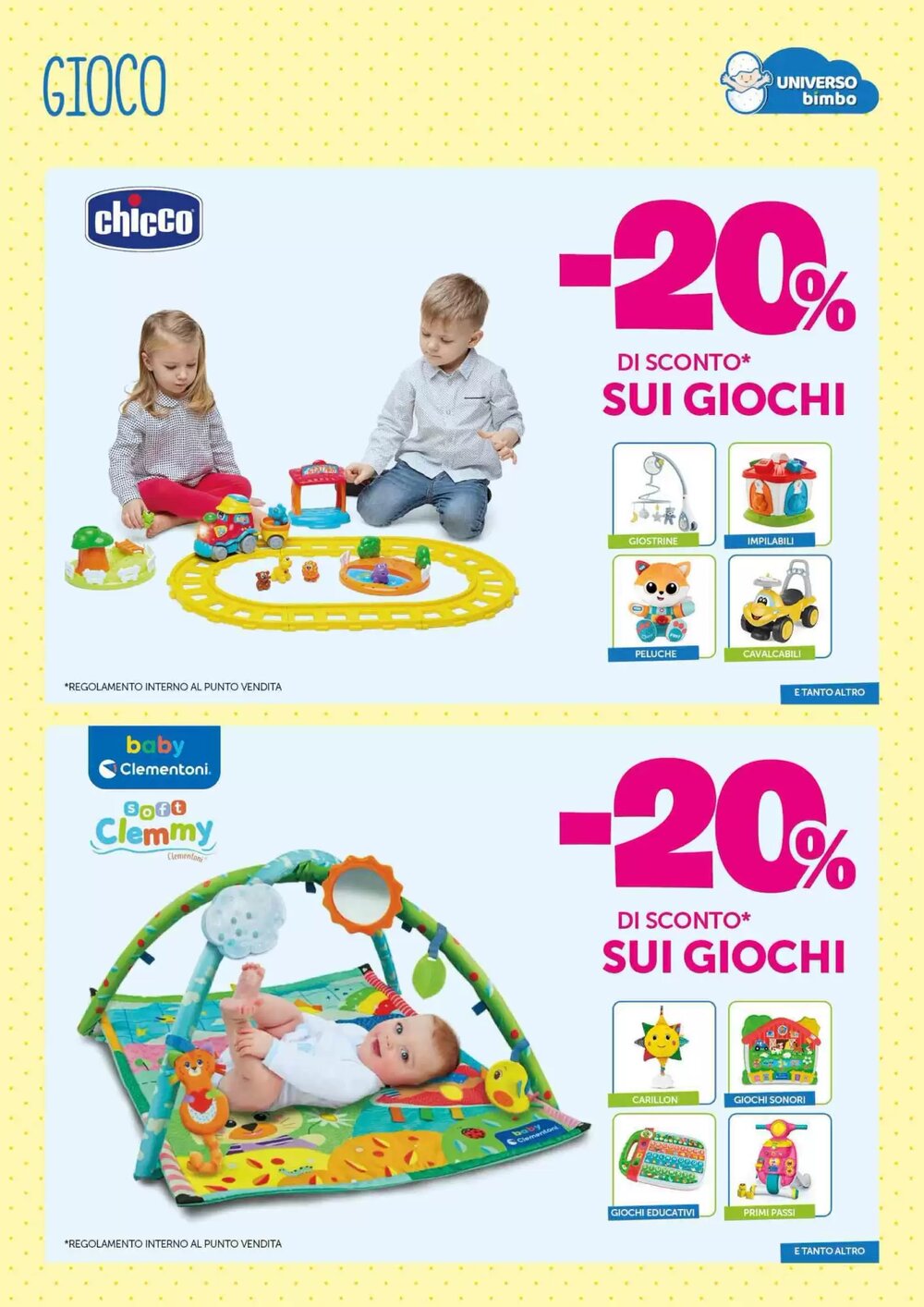 Volantino promozionale Universo Bimbo  valide dal 06/03/2026 - Pagina 22.