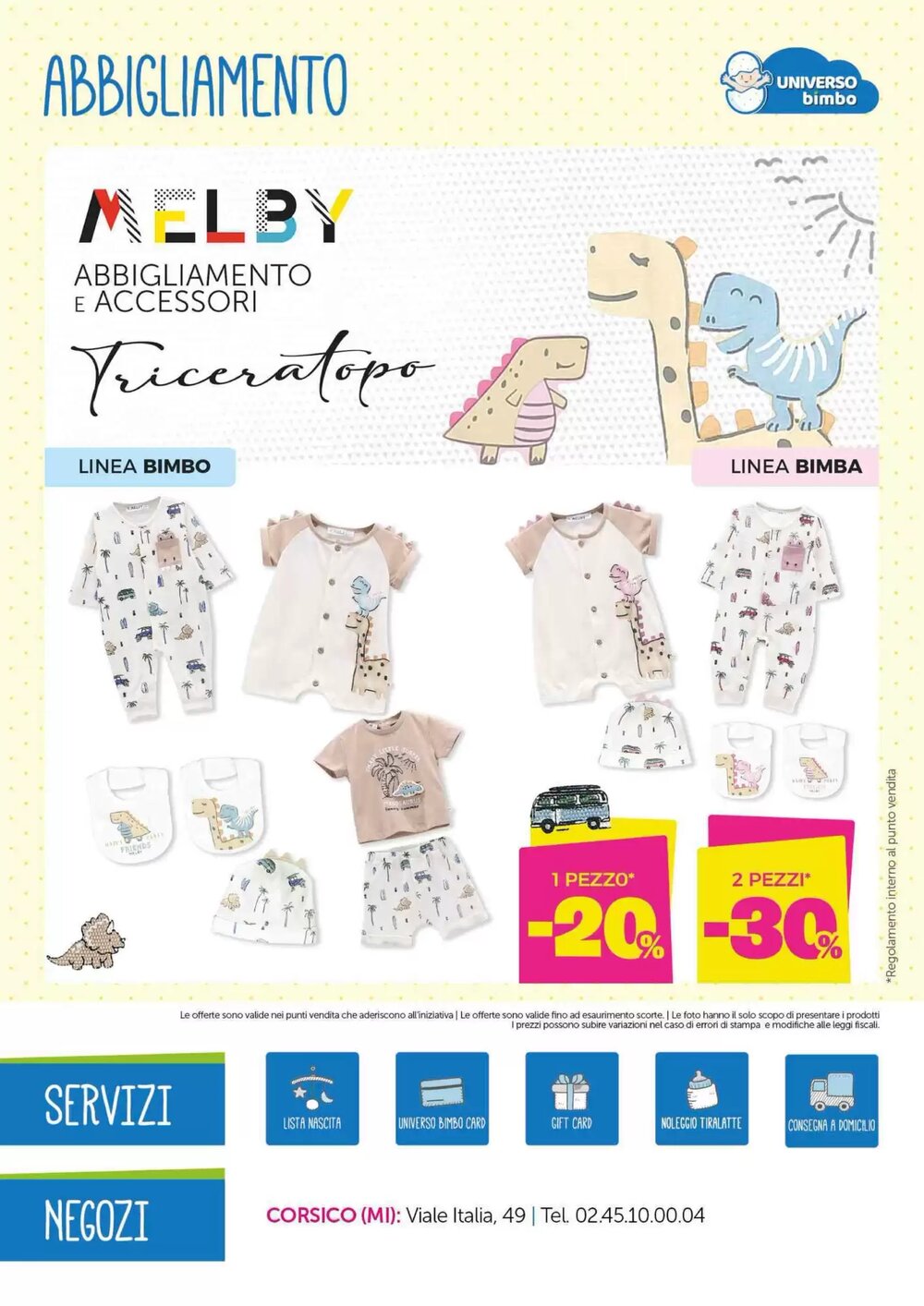 Volantino promozionale Universo Bimbo  valide dal 06/03/2026 - Pagina 23.