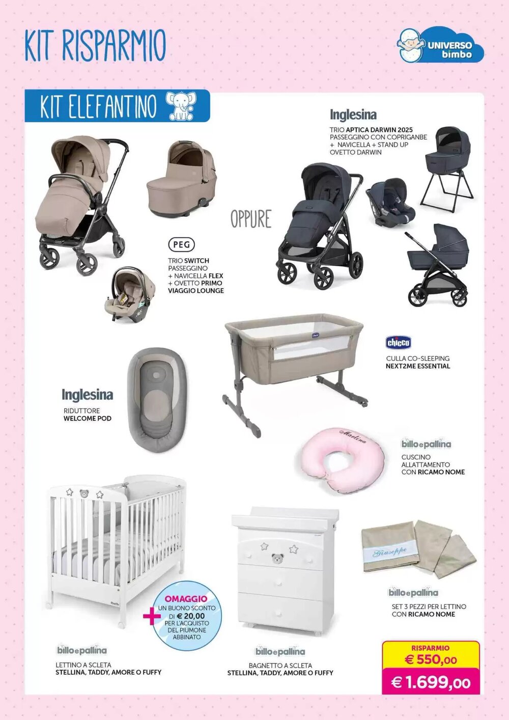 Volantino promozionale Universo Bimbo  valide dal 06/03/2026 - Pagina 8.