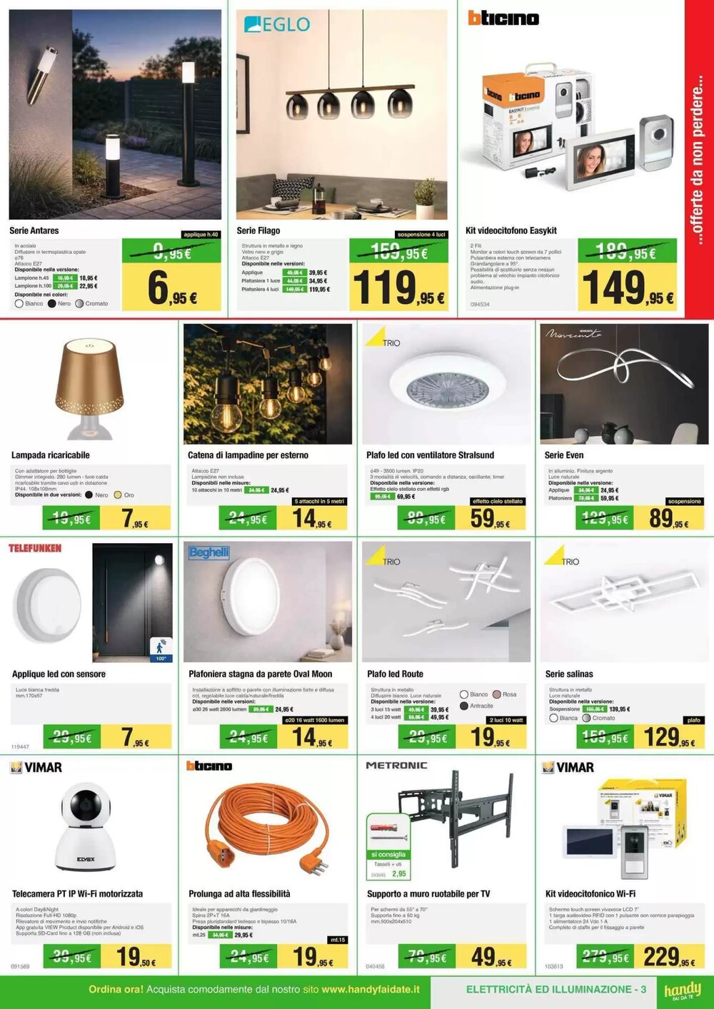 Volantino promozionale Handy fai da te  valide dal 07/03/2026 - Pagina 3.