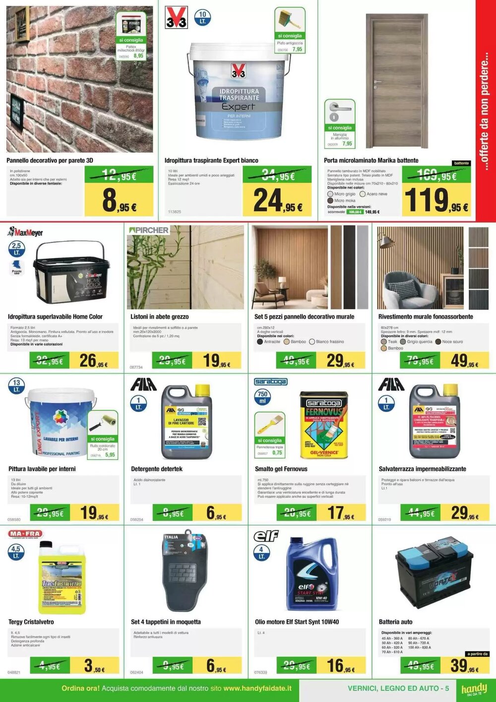Volantino promozionale Handy fai da te  valide dal 07/03/2026 - Pagina 5.