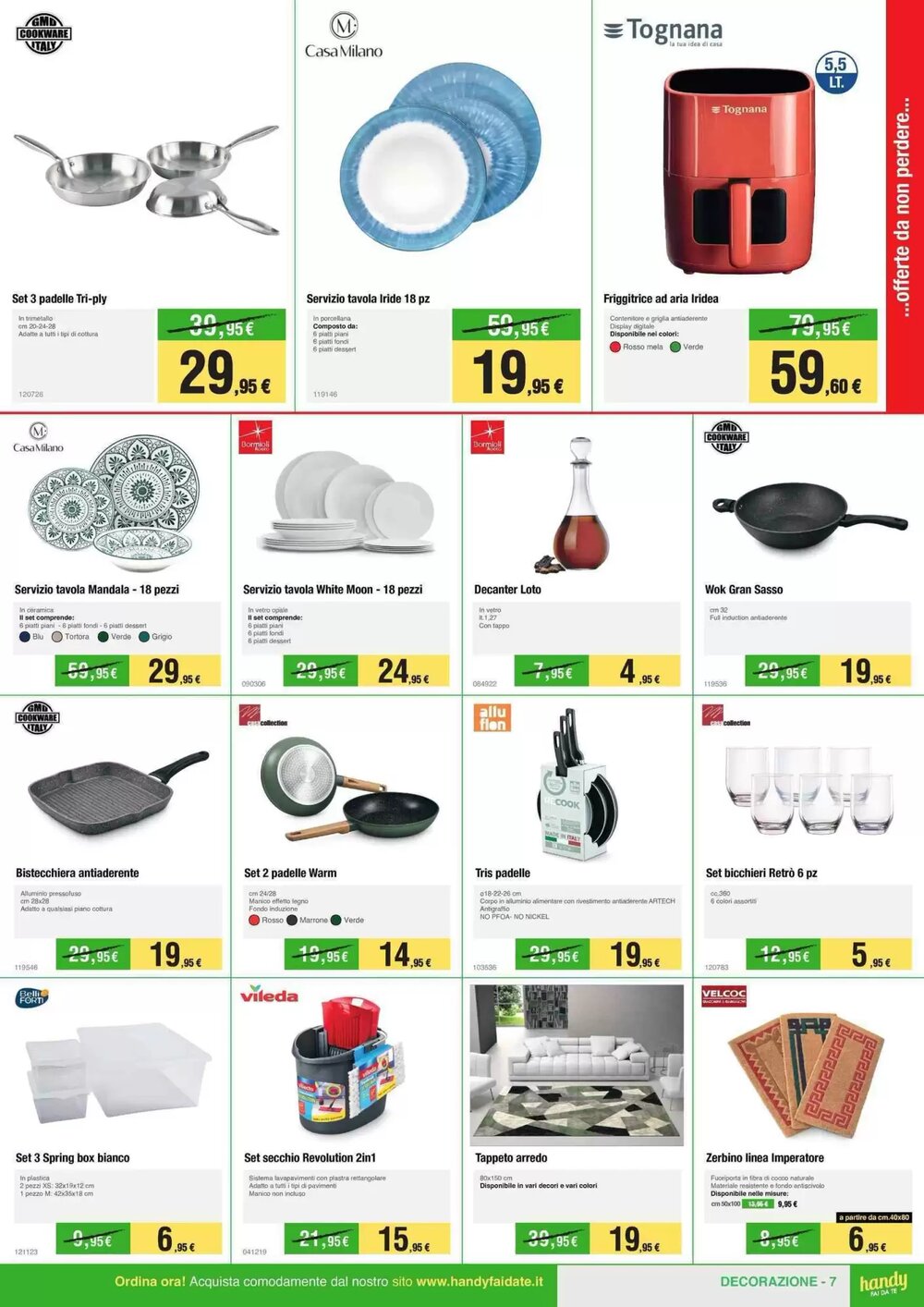 Volantino promozionale Handy fai da te  valide dal 07/03/2026 - Pagina 7.