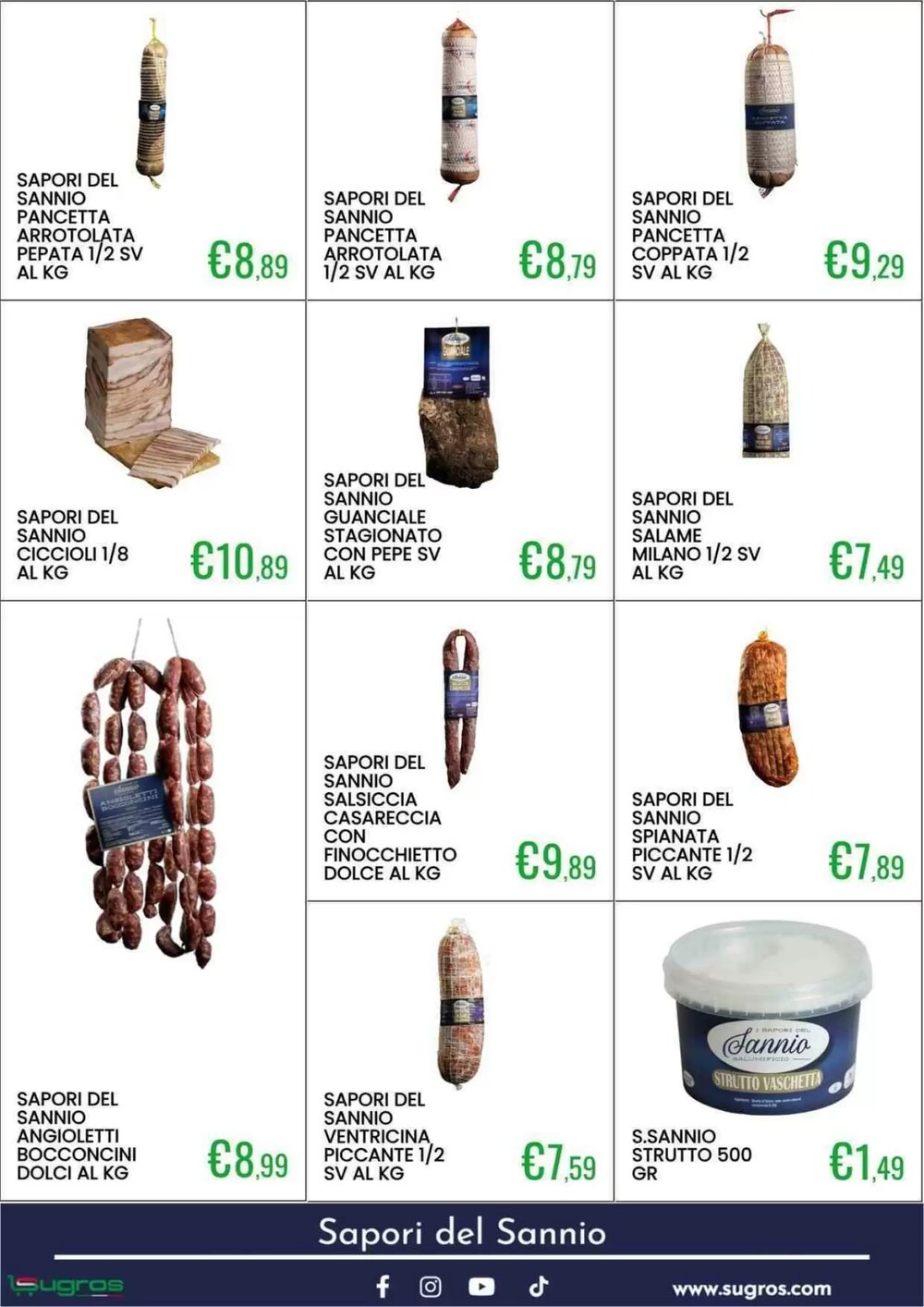 Volantino promozionale Sugros  valide dal 08/03/2026 - Pagina 16.