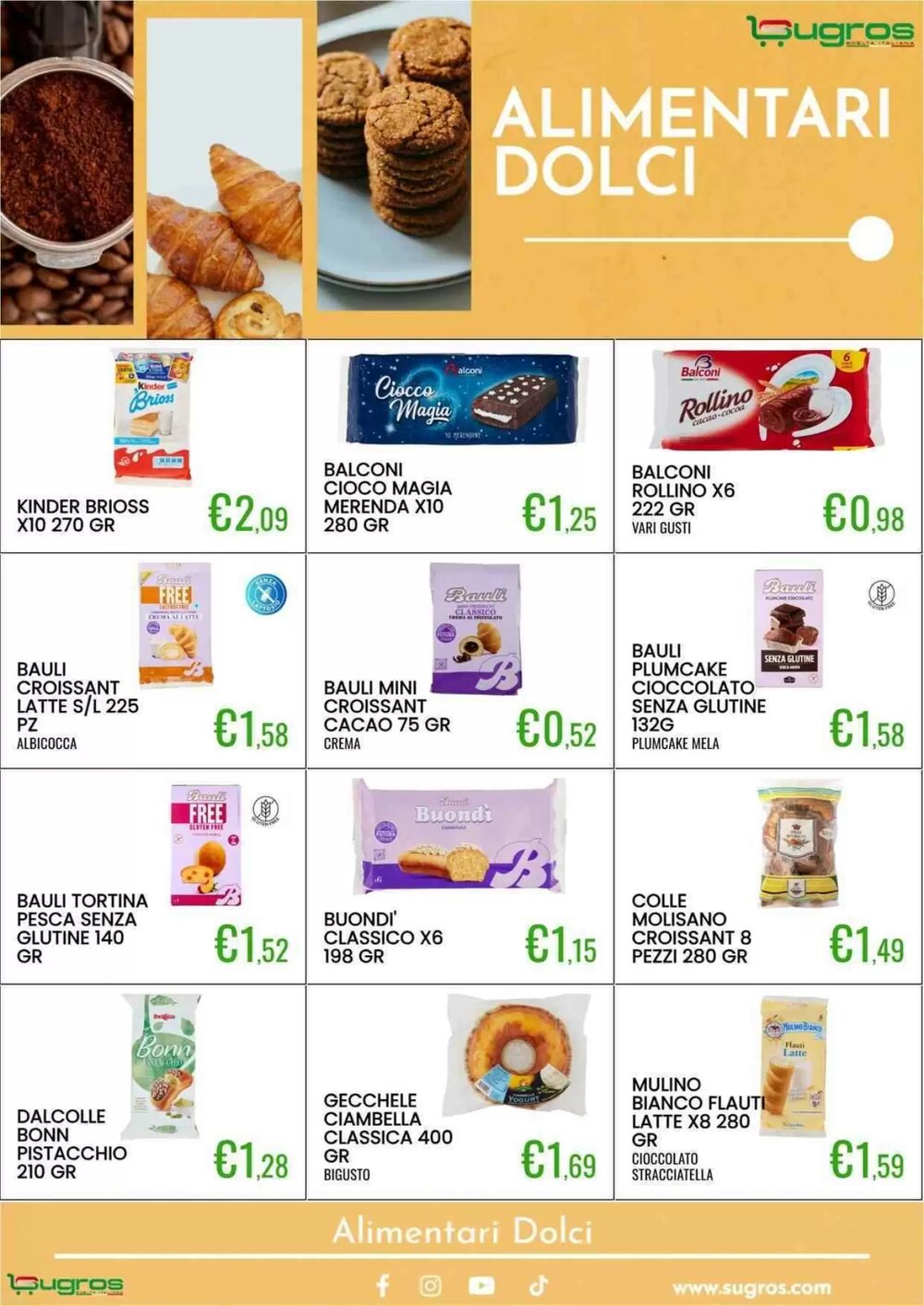 Volantino promozionale Sugros  valide dal 08/03/2026 - Pagina 18.