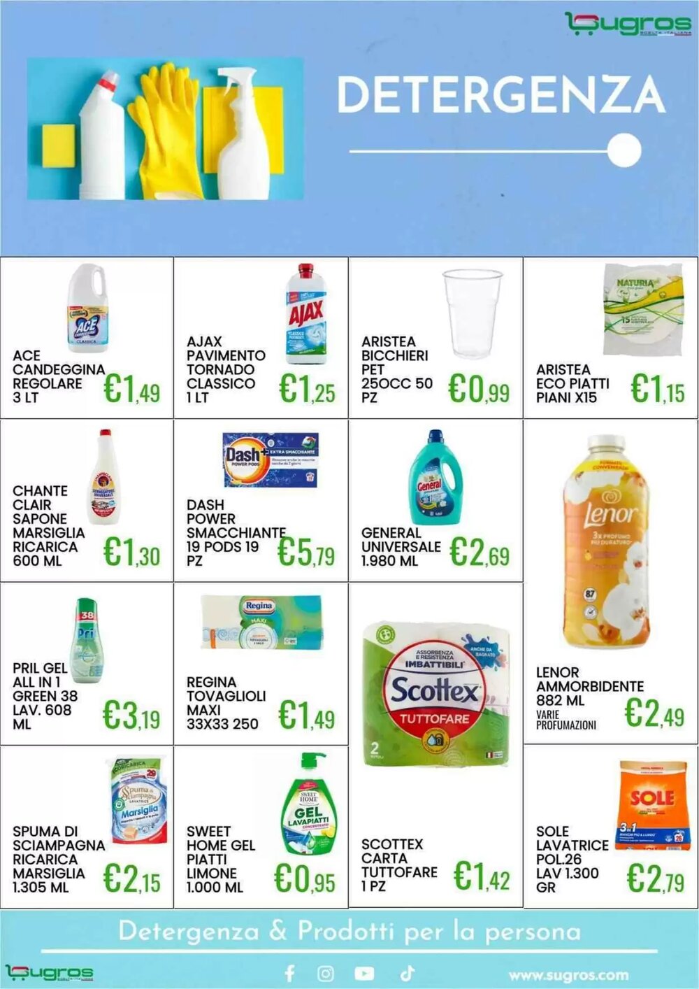 Volantino promozionale Sugros  valide dal 08/03/2026 - Pagina 32.