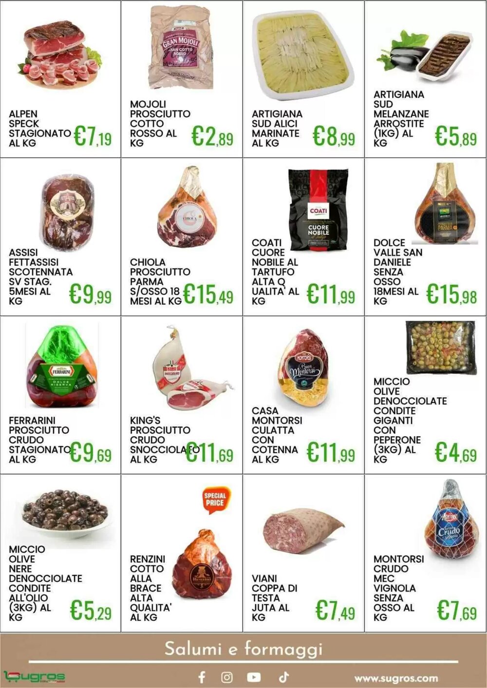 Volantino promozionale Sugros  valide dal 08/03/2026 - Pagina 8.