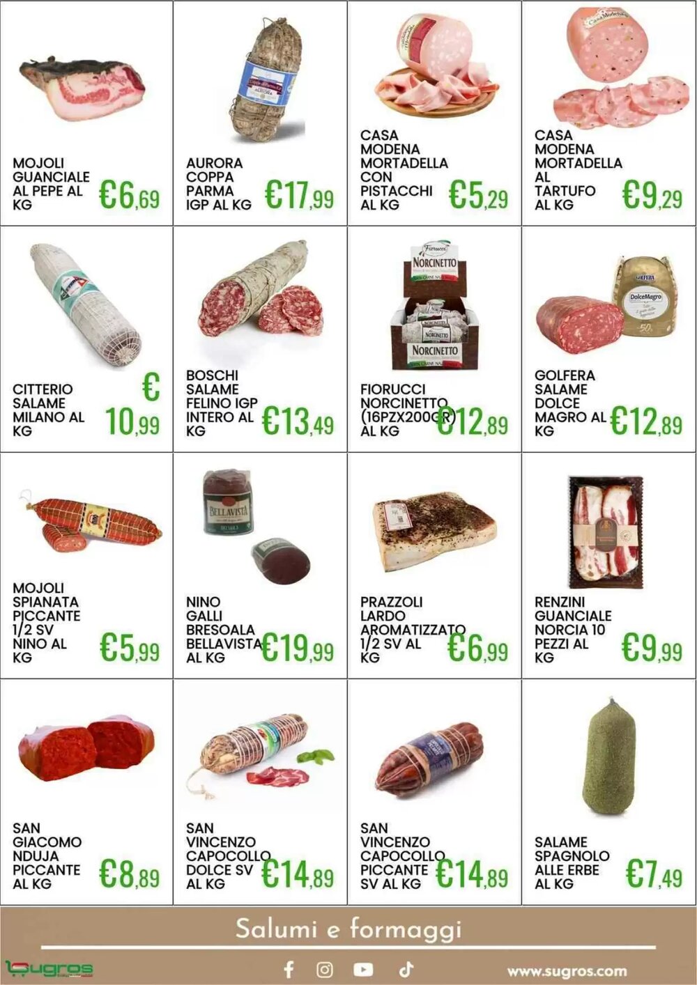 Volantino promozionale Sugros  valide dal 08/03/2026 - Pagina 9.