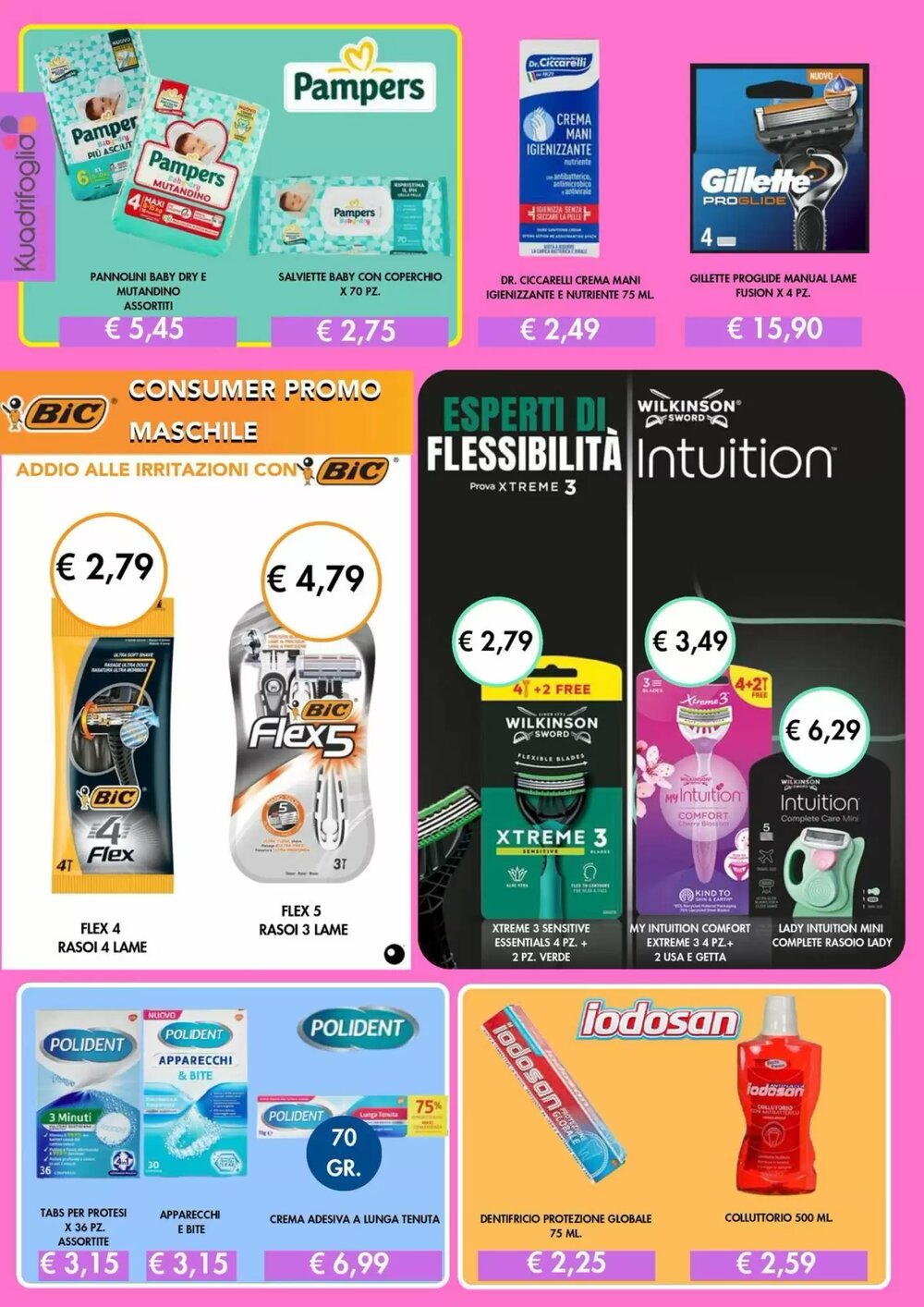 Volantino promozionale Kuadrifoglio  valide dal 09/03/2026 - Pagina 14.