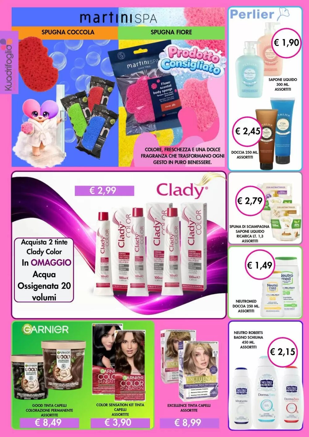 Volantino promozionale Kuadrifoglio  valide dal 09/03/2026 - Pagina 16.