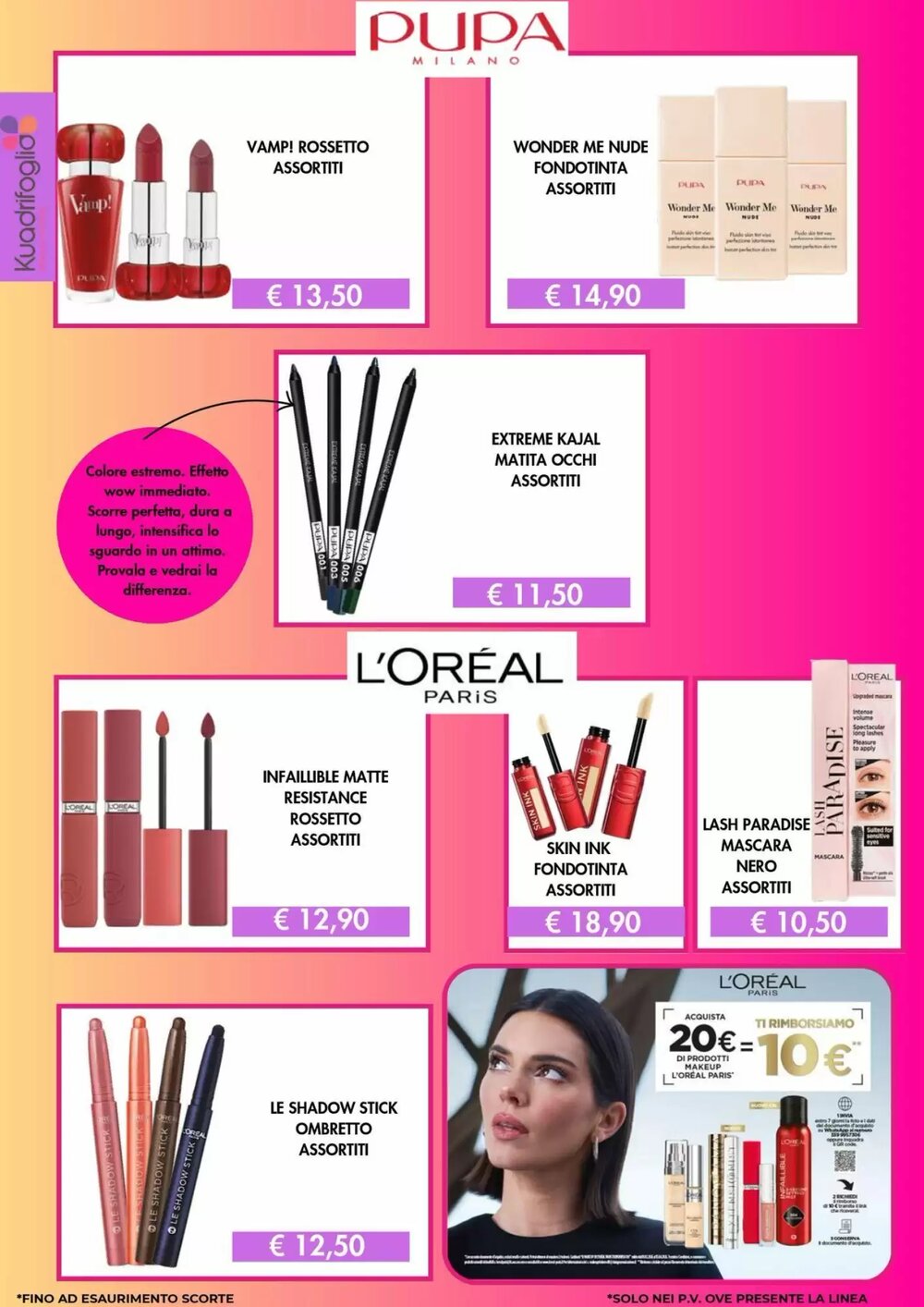 Volantino promozionale Kuadrifoglio  valide dal 09/03/2026 - Pagina 20.