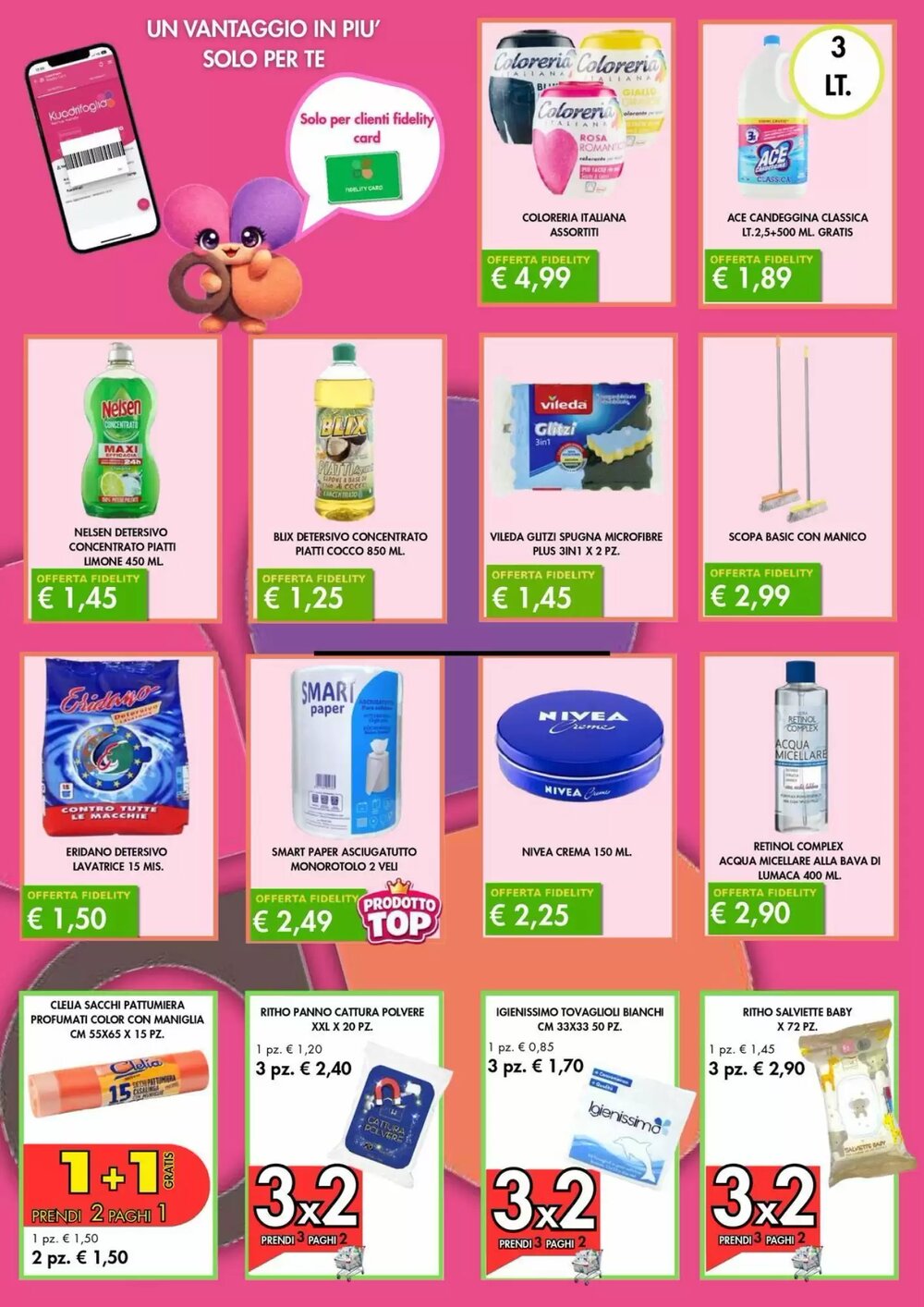 Volantino promozionale Kuadrifoglio  valide dal 09/03/2026 - Pagina 3.