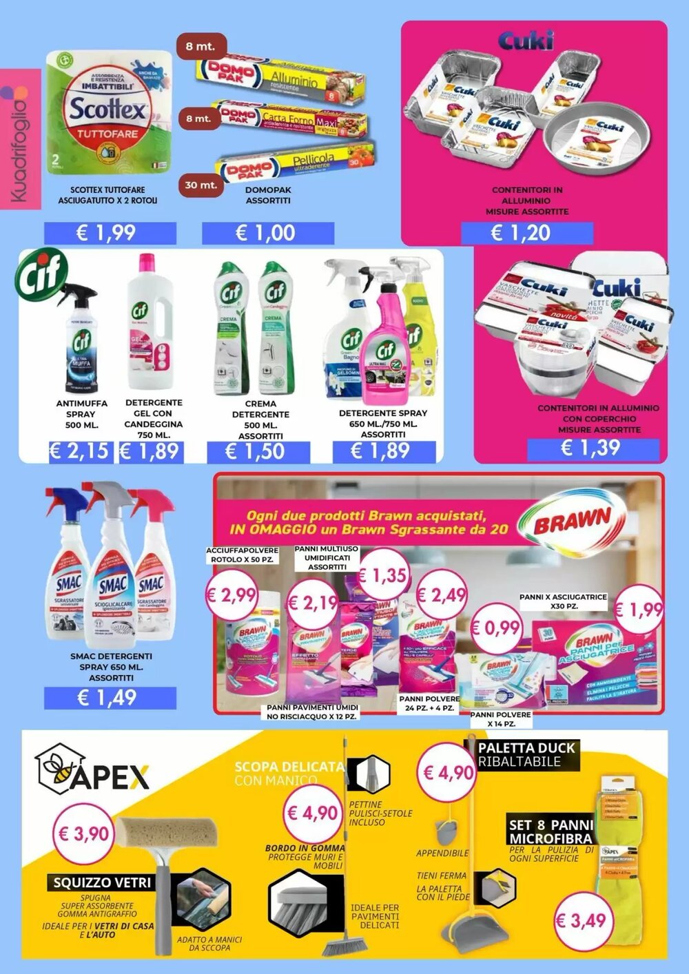 Volantino promozionale Kuadrifoglio  valide dal 09/03/2026 - Pagina 6.