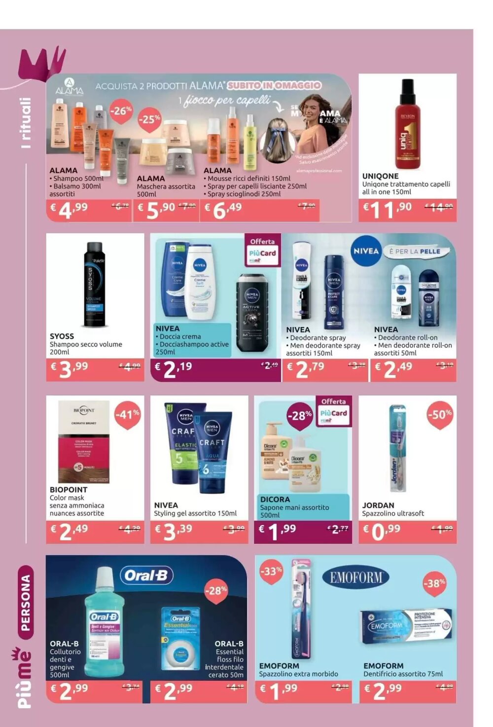 Volantino promozionale PiùMe  valide dal 09/03/2026 - Pagina 14.