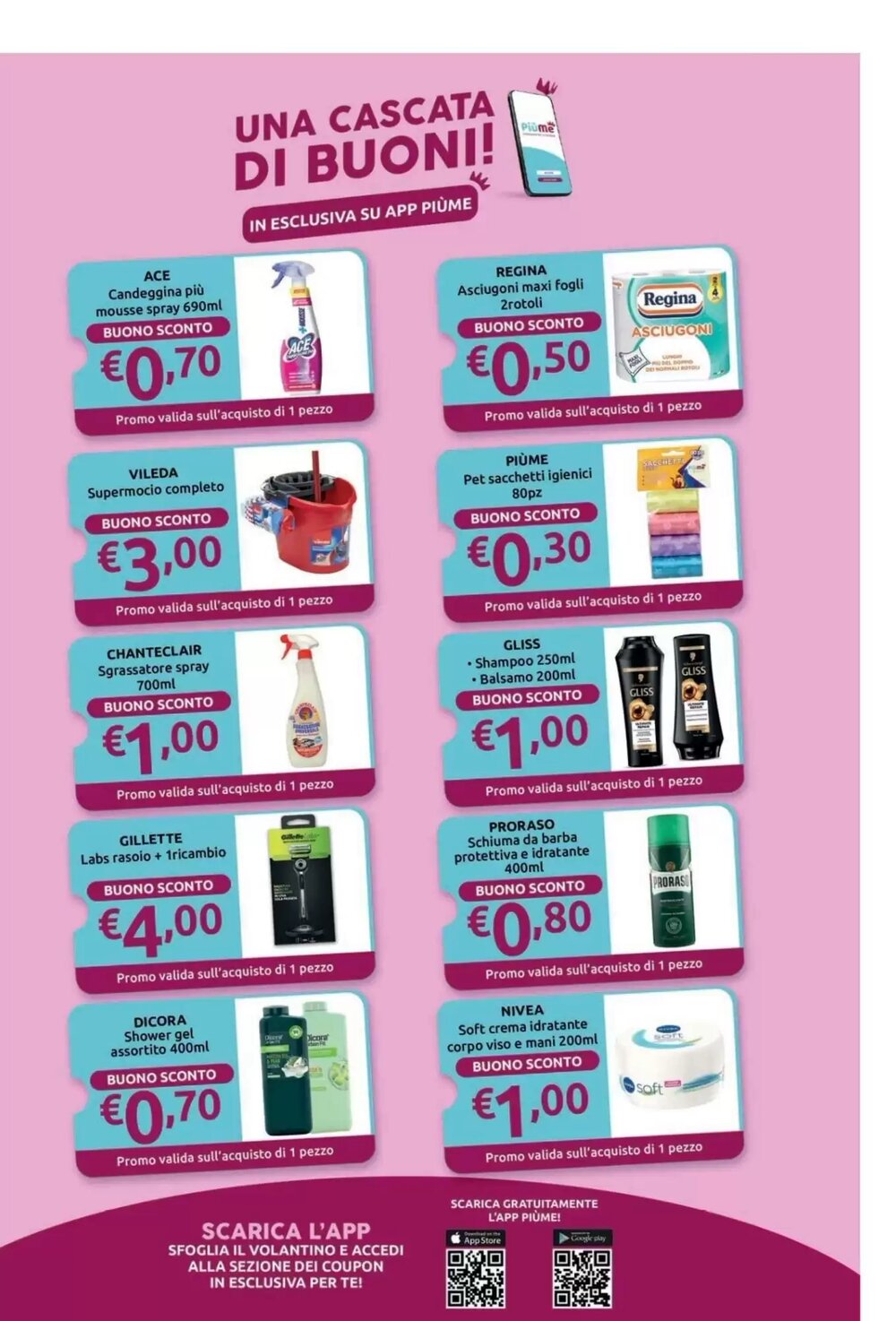 Volantino promozionale PiùMe  valide dal 09/03/2026 - Pagina 24.