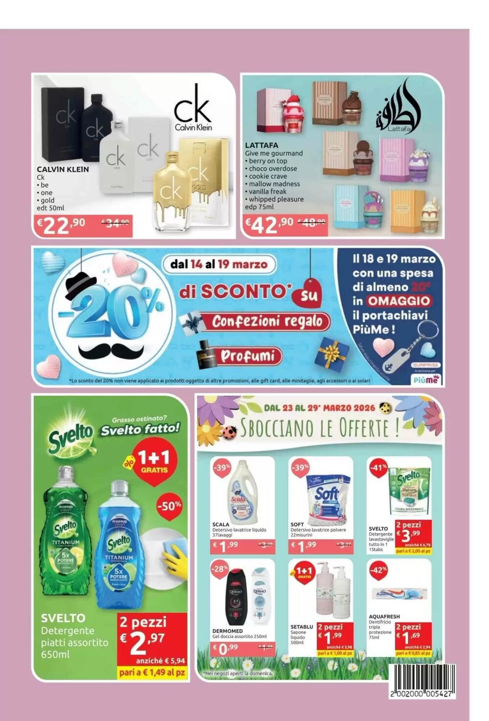 Volantino promozionale PiùMe  valide dal 09/03/2026 - Pagina 25.