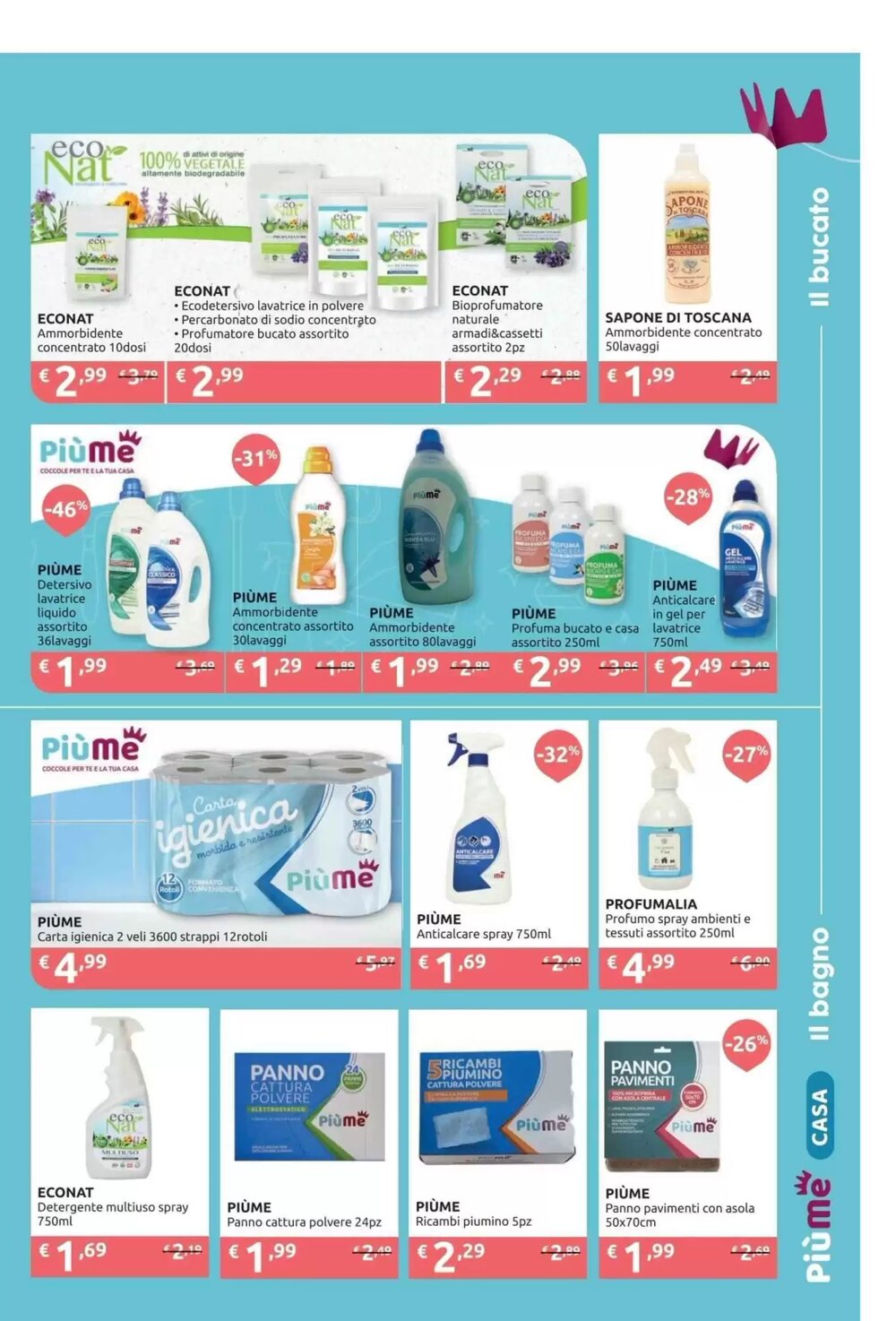 Volantino promozionale PiùMe  valide dal 09/03/2026 - Pagina 3.