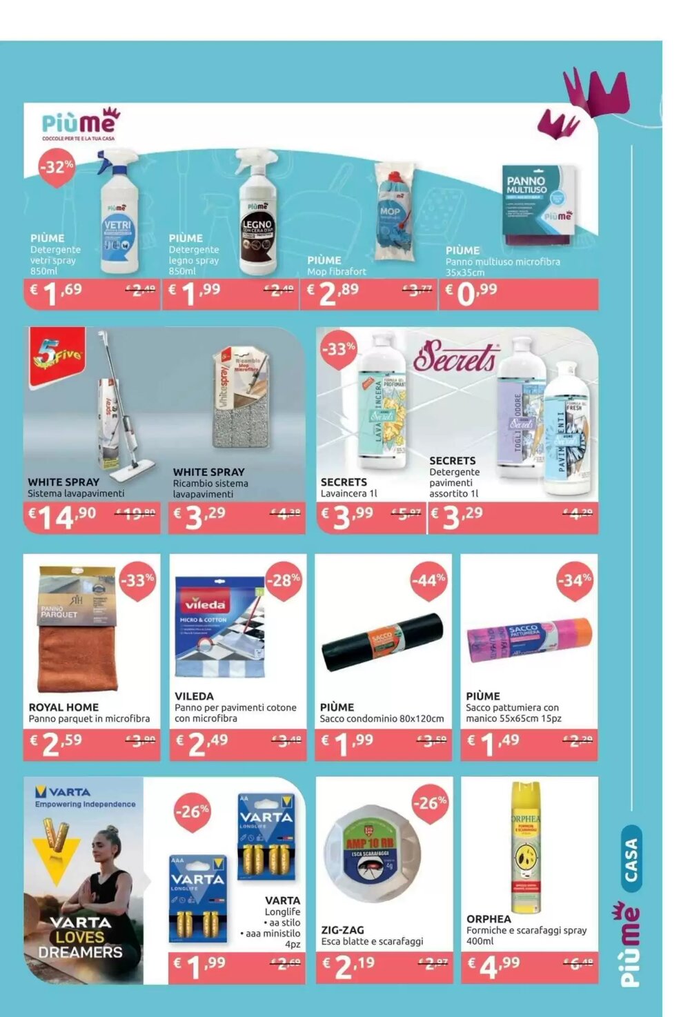 Volantino promozionale PiùMe  valide dal 09/03/2026 - Pagina 5.